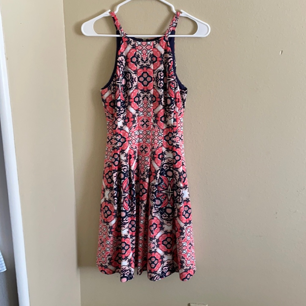 Vince Camuto fit and flare dress with pockets